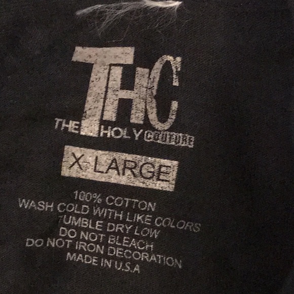 The Holy Culture Black T-shirt - Picture 2 of 8